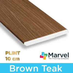 Plint 10cm - Brown Teak
