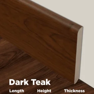 Alternative view of Plint 10cm - Dark Teak