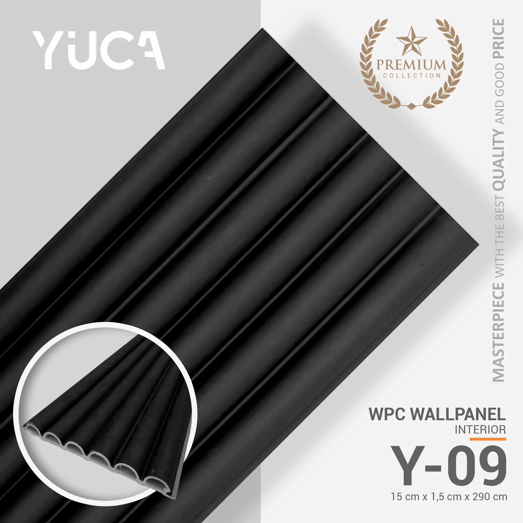 YUCA Y-09 <br> WPC WALLPANEL